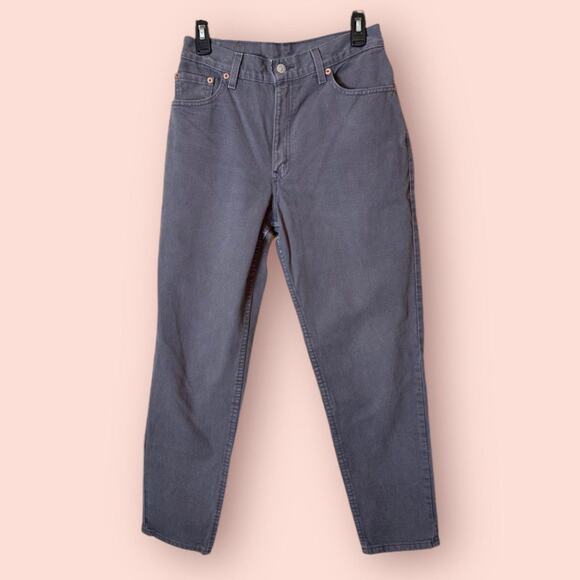 Vintage 550 Relaxed Fit Levi’s Jeans Womens Size 8 29x29 High Rise Baggy Gray - Picture 1 of 7